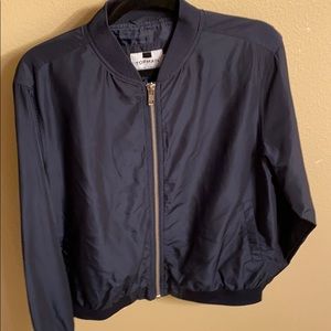 Blue Topman Bomber Jacket (worn twice)